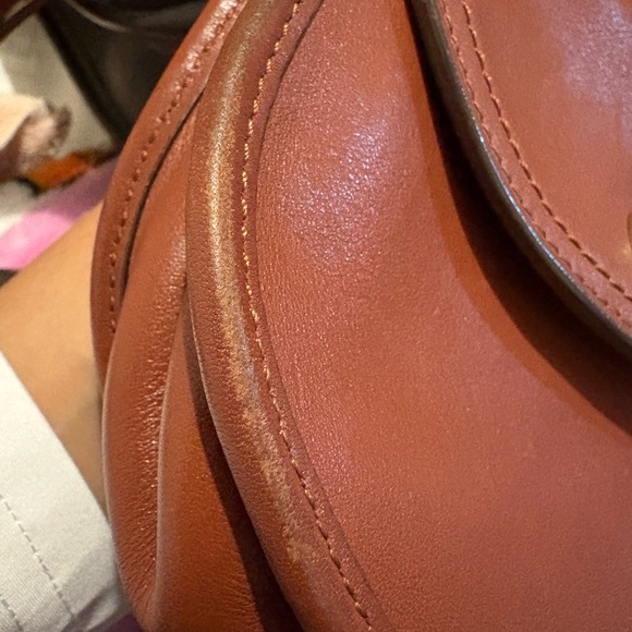 Coach saddle brown bag - Picture 6 of 11